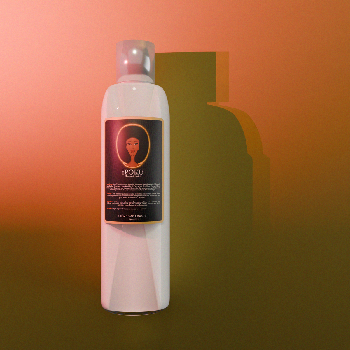 Crème sans rinçage Mangue & Karité